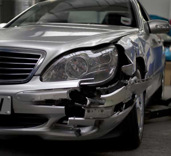 Mercedes Accident Repair NSF Before