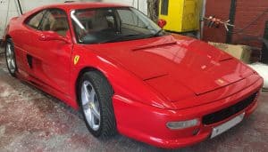 Ferrari 355 Berlinetta Replica Car Body Damage