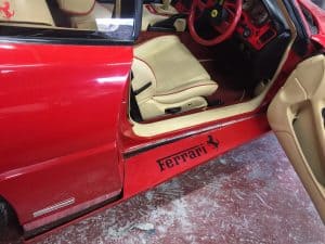 Ferrari 355 Berlinetta Replica Sill Repair & Respray