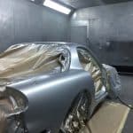 Mazda RX7 (Silver) Full Body Respray To Restore Shine To Paintwork