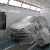 why we paint cars in spray booths